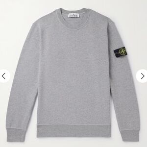 Stone Island 6100001 MÉLANGE ORGANIC COTTON FLEECE- 8/128